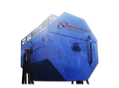 CLOSE OVEN BOX ROTOMOULDING MACHINE - Plastic Extruder Machine Manufacturers in India