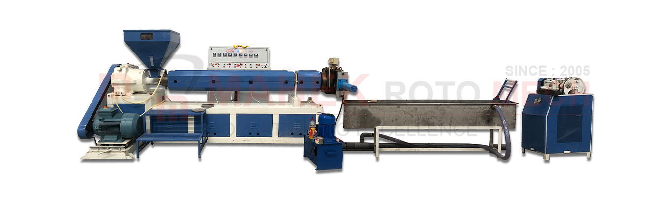 Plastic Granules Making Machine - Mahek Roto Mech Ahmedabad